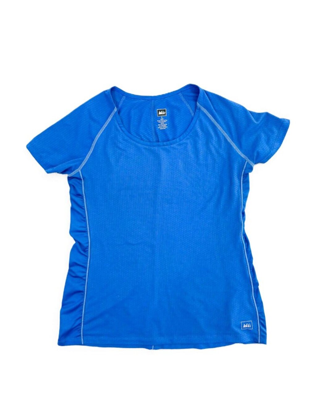 REI Women’s Blue Performance Active Tee Large (010)